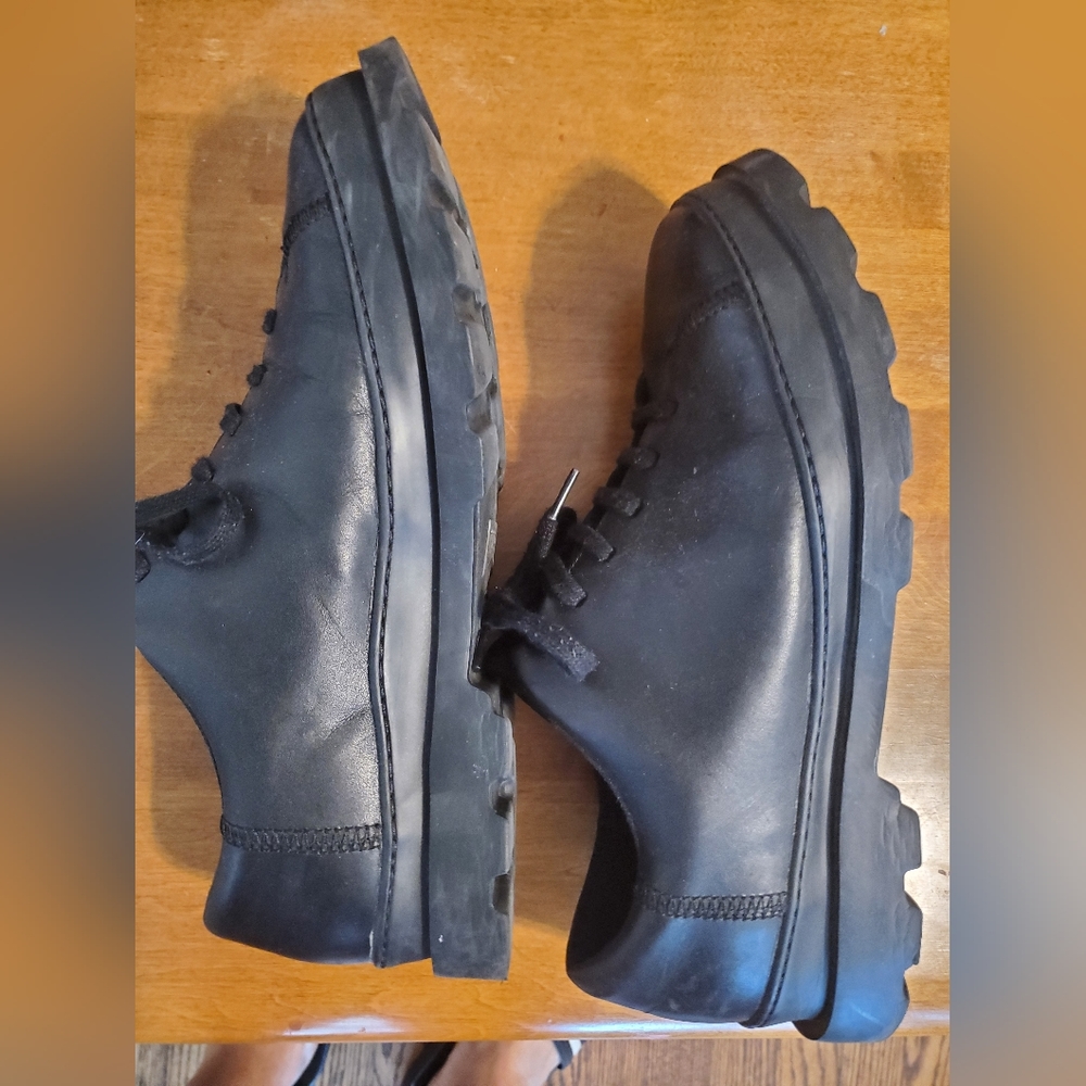 Camper brutus oxford black size us 10 eu 43
